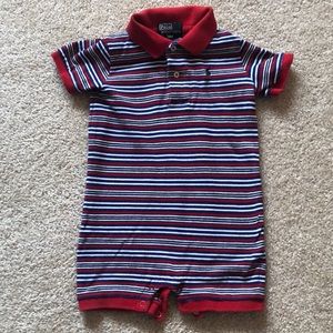 Polo Ralph Lauren 18 month romper. Gently used